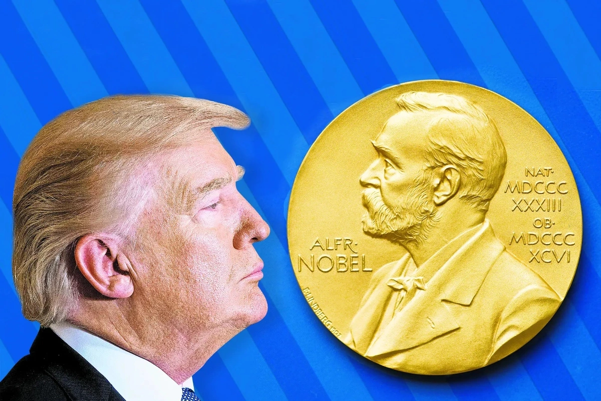 Trampın Nobel Sülh Mükafatına namizədliyi rəsmən irəli sürüldü Trampın Nobel Sülh Mükafatına namizədliyi rəsmən irəli sürüldü