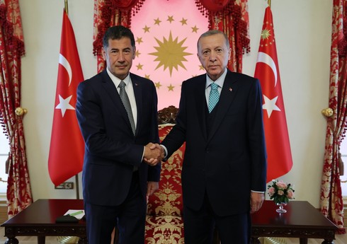 Türkiyə Prezidenti Sinan Oğana təşəkkür edib Türkiyə Prezidenti Sinan Oğana təşəkkür edib