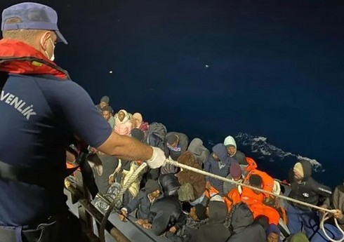 Türkiyə yunanlardan qaçan 48 miqrantı xilas edib Türkiyə yunanlardan qaçan 48 miqrantı xilas edib