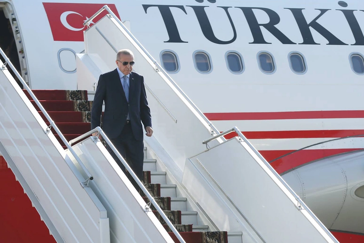 Türkiyə Prezidenti Rəcəb Tayyib Ərdoğan Azərbaycana gəlir Türkiyə Prezidenti Rəcəb Tayyib Ərdoğan Azərbaycana gəlir