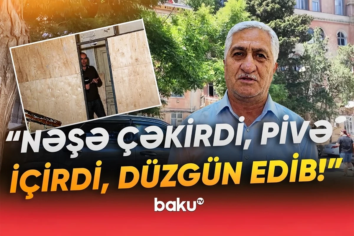 Vətəndaşın binanın girişinə quraşdırdığı konstruksiya narazılığa səbəb oldu