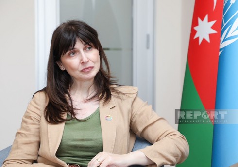Vladanka Andreeva: Azərbaycanda minalarla mübarizəyə dəstəyi genişləndirmək imkanı var