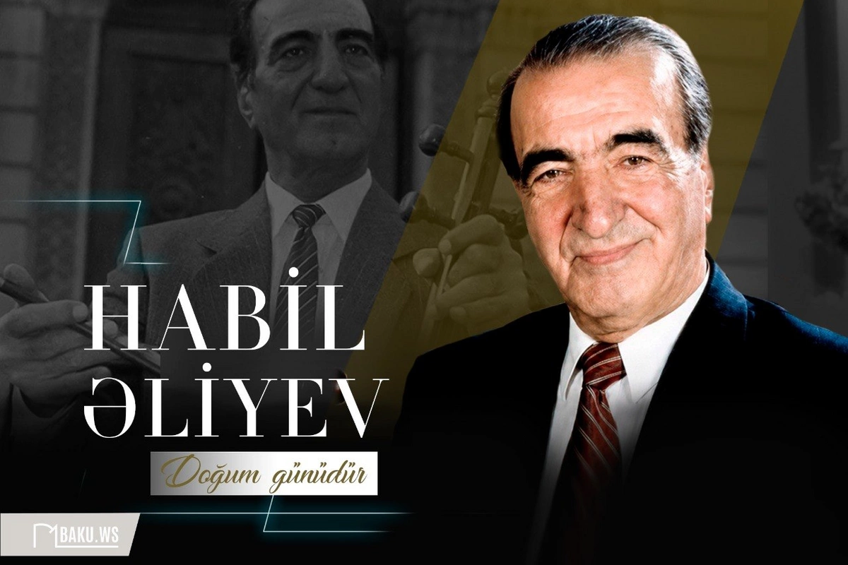 Xalq artisti Habil Əliyevin anadan olmasından 99 il ötür
