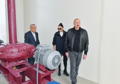 Xaçınçay su anbarı təmir-bərpadan sonra istifadəyə verilib Xaçınçay su anbarı təmir-bərpadan sonra istifadəyə verilib