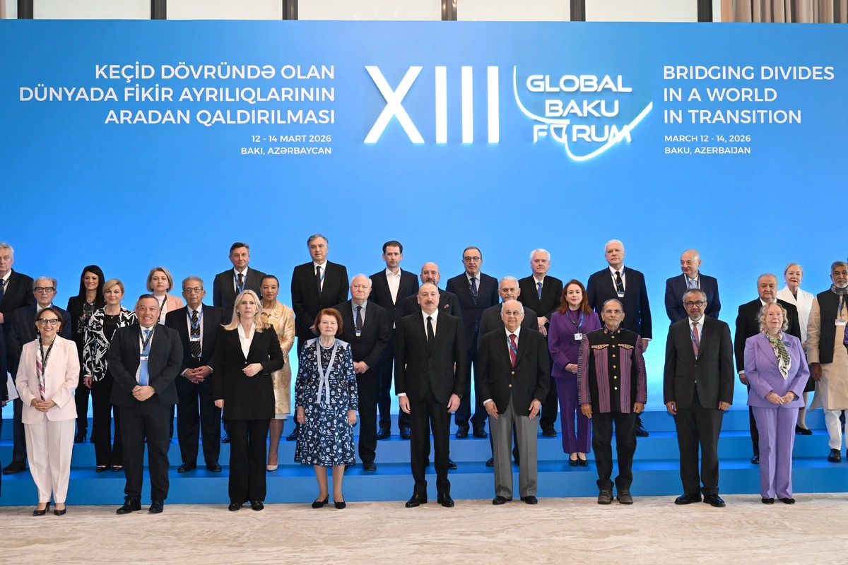 XIII Qlobal Bakı Forumu başlayıb, Prezident İlham Əliyev açılış mərasimində iştirak edir XIII Qlobal Bakı Forumu başlayıb, Prezident İlham Əliyev açılış mərasimində iştirak edir