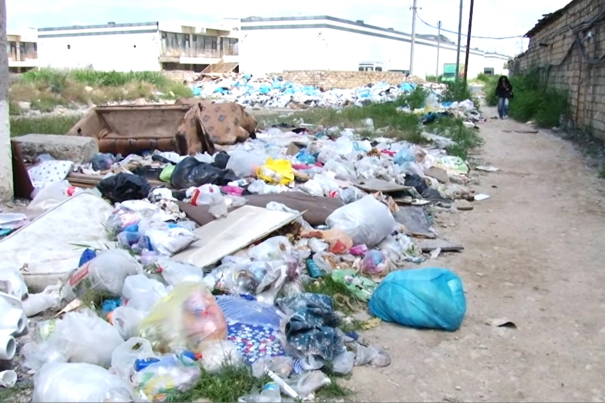Xırdalanda zibil PROBLEMİ: 