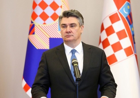 Xorvatiya Prezidenti Müstəqillik Günü münasibətilə İlham Əliyevi təbrik edib Xorvatiya Prezidenti Müstəqillik Günü münasibətilə İlham Əliyevi təbrik edib
