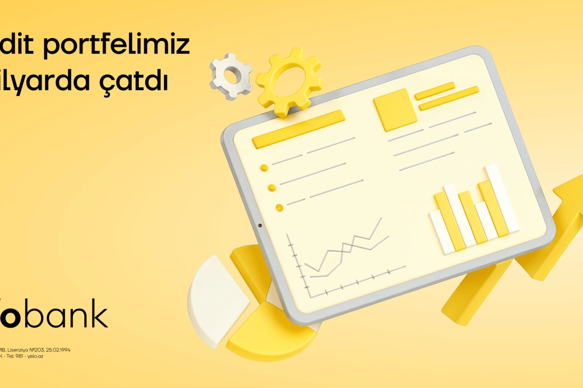 Yelo Bank-dan yeni rekord: kredit portfeli 1 milyard manata çatdı!
