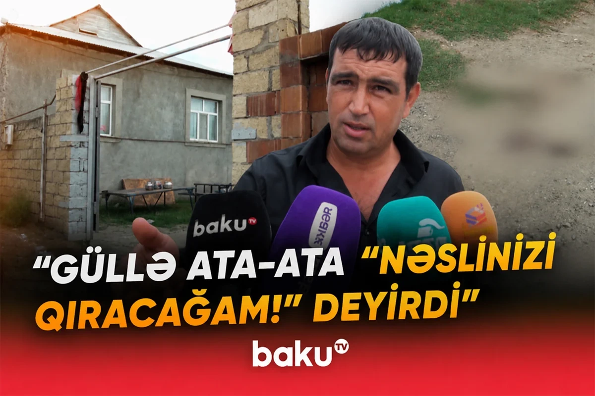 Yevlaxda ədavət qətllə bitdi: 