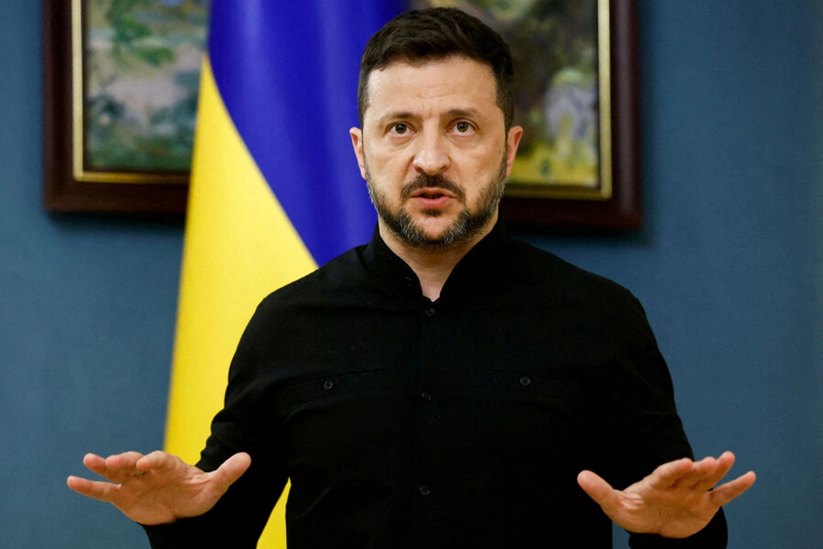 Zelenski: Kiyevə ən kütləvi hücumlardan biri həyata keçirilib