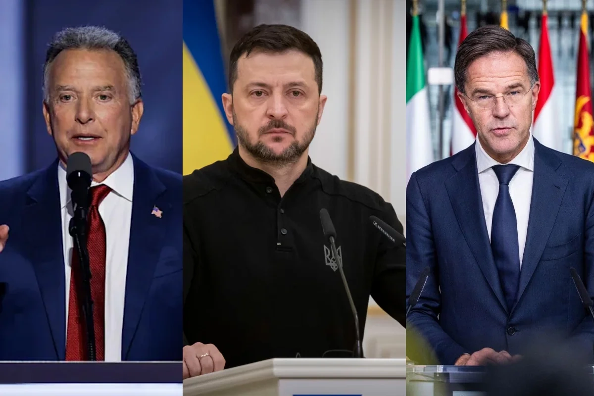 Zelenski Stiven Uitkoff və Mark Rütte ilə telefon danışığı aparıb