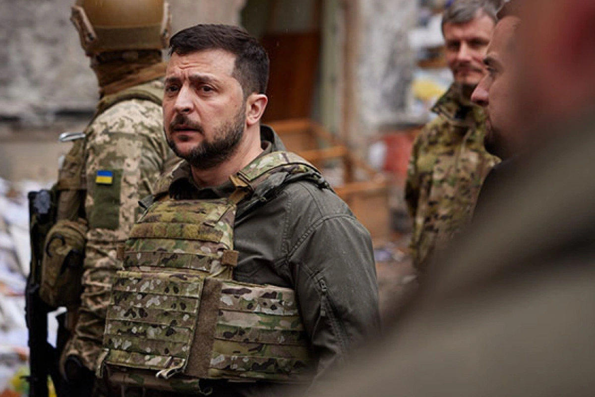 Zelenski Ukrayna ordusunun itkisini açıqladı Zelenski Ukrayna ordusunun itkisini açıqladı