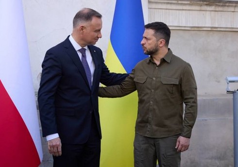 Zelenski və Duda Ukraynada görüşüblər